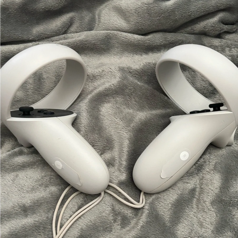 Oculus Gray and White VR Headset